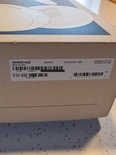 sonos ace headphones white  case and original box model ACEG1US1 