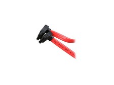 Nippon Labs Premium 0.5M 1.64 ft. SATA Cable with 2 Right Angle Connectors for