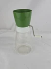 Vintage Federal Housewares Nut & Spice Grinder Chopper Emerald Green