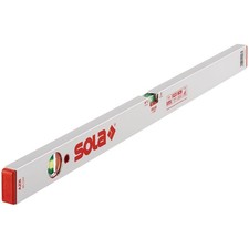 SOLA Wasserwaage AZB Aluminium silber 0,5 mm/m 0,50 mm/m Richtwaage Libelle     