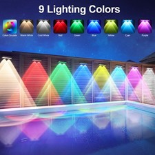 Solar Powered Door Fence Wall Lights LED Outdoor Garden Patio Decorative Lamp