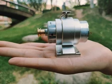 Microcosm FD-4 12VDC Mini Dual-Use Dynamo Generator For Steam Engine Models DIY