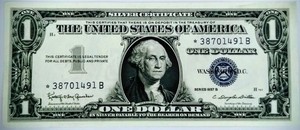 $1.00 SILVER CERTIFICATE 1957 B UNCIRCULATED FR-1621 GRANAHAN-DILLON MS++.