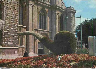 Postcard - 39 - Saint Claude - Place de l'Abbaye - La Pipe Fleurie - CPM -