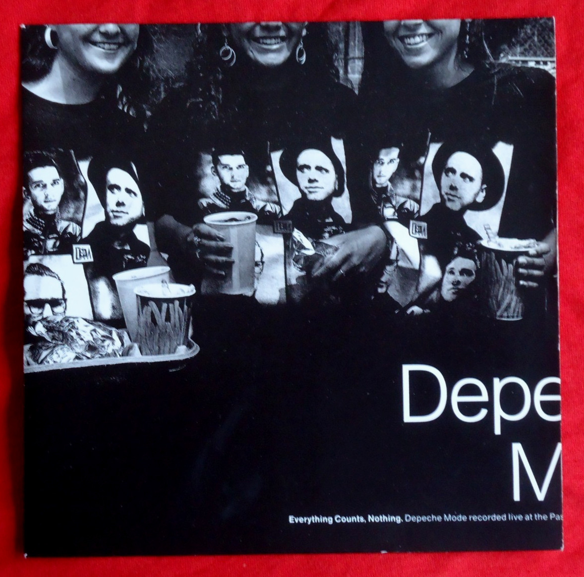 DEPECHE MODE - EVERYTHING COUNTS (LIVE) - A1/B1 UK 1989 1st PRESS 7" VINYL EX