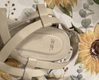 Teva Avatina Sandals Leather Crossover Cream Double Ankle Strap Women’s 9.5 — photo 4