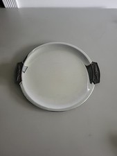Vtg Kromex MCM Serving Platter Tray W/Handles USA Made 13.25"