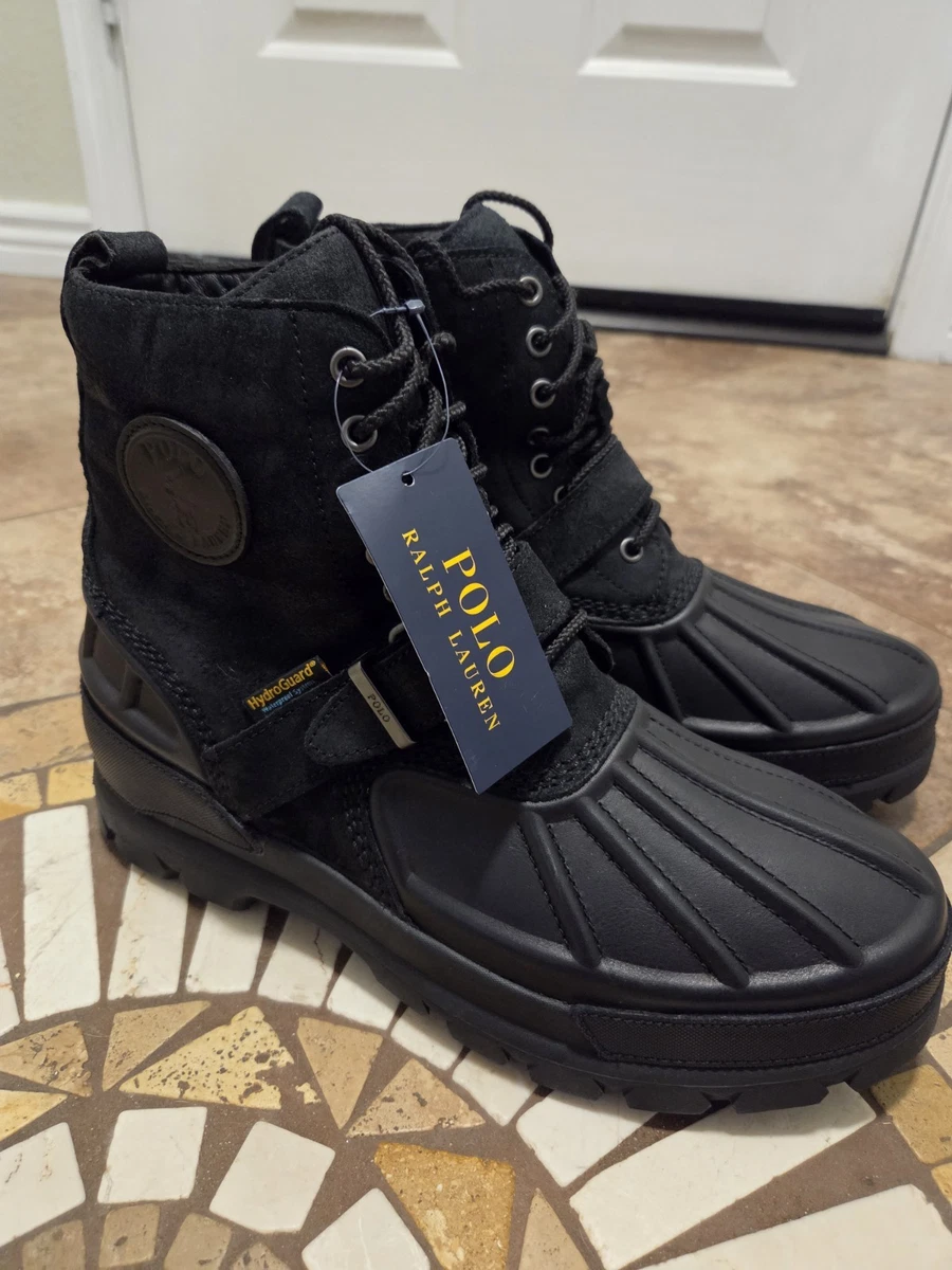 Polo Ralph Lauren Men's Lace Up Boots with Upper Leather for Sale