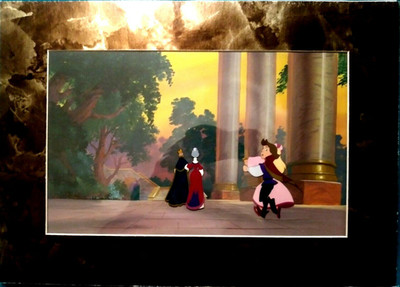 SWAN PRINCESS ODETTE, DEREK, PARENTS NEST STUDIOS KEY PRODUCTION CEL SETUP, MINT