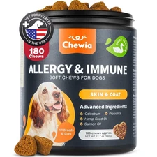 Dog Allergy Relief Chews Itch Relief for Dogs Anti Itch Dog Allergy Chews US For