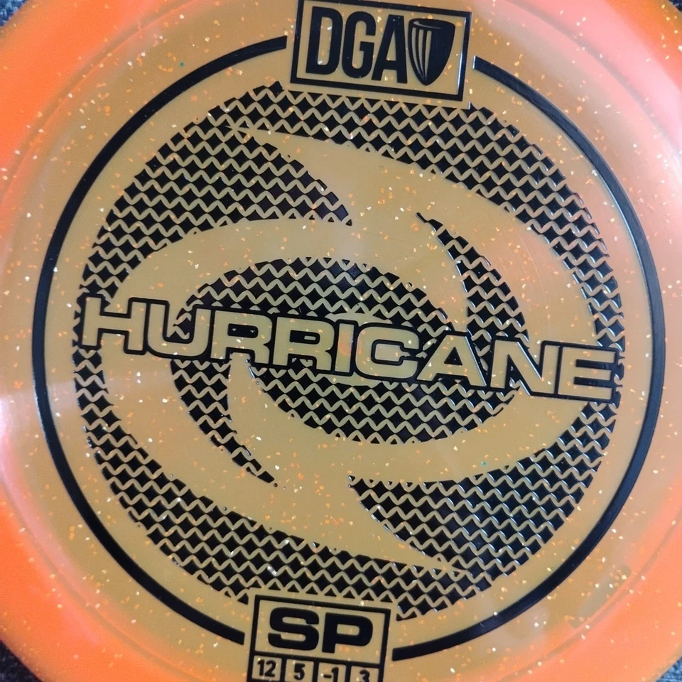 DGA SP Hurricane Distance Driver Orange 173-174g Metal Flake Sparkle - Image 2 of 4