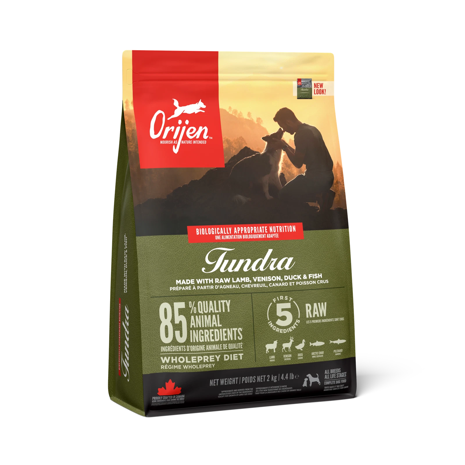Orijen Tundra Adult Dry Dog Food - 2kg