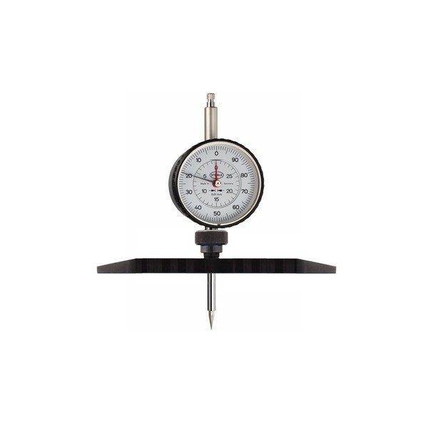 Steinle 3819 TiefenmessgeräT Mit Analog Messuhr 0 - 30 Mm MessbrüCke: 150 Mm - A-image