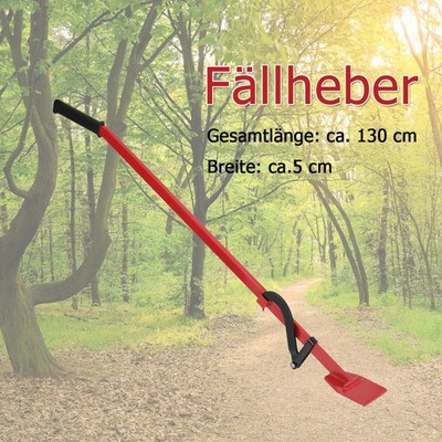130cm Forstwirtschaft Stamm Felling Kran Kipphaken hohe Festigkeit Stahl rot