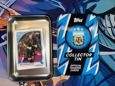 Topps AFA Collector Tin Argentinien 2026 Gold Vault Lot Messi Maradona Alvarez - Bild 1 von 4