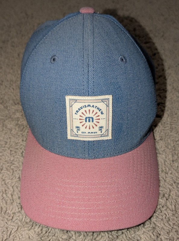 Travismathew Desert Days Snapback Hat, Heather Mid Blue