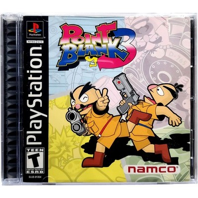 Point Blank 3 - Sony Playstation PS1 Tested 1Y Guarantee