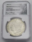 1882 S Morgan Silver Dollar NGC Brilliant Uncirculated Certification 8322988-030