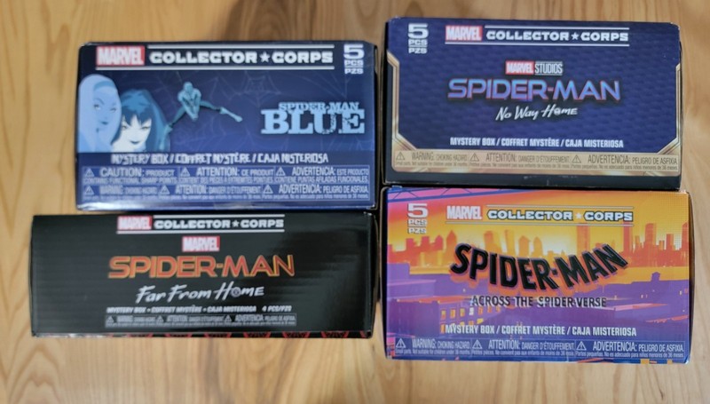 Spider Man Collectors Corps Set
