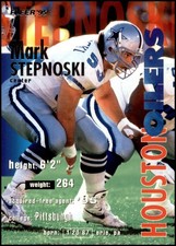 1995 Fleer #154 Mark Stepnoski