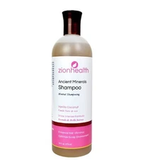 Zion Health Adama Shampoo Vanilla Coconut 16 oz Liquid