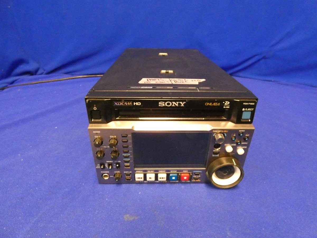 Sony Xdcam Hd In Video Production Recorders & Players for sale | eBay