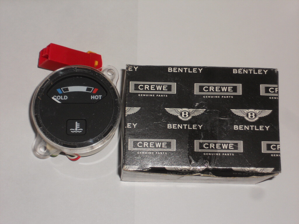 BENTLEY DASH ECT ENGINE COOLANT TEMPERATURE GAUGE UD72799 NEW IN BOX