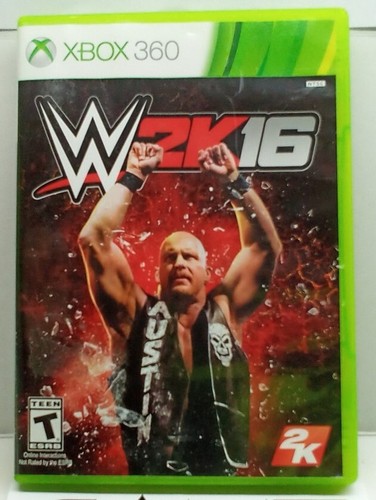 WWE 2K16 (Xbox 360, 2015) Complete Tested Working - Free Ship