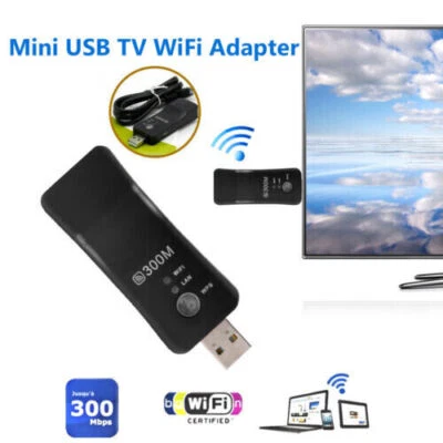 MARKENLOS Neu für Samsung Smart TV Wireless LAN Adapter WiFi Dongle RJ-45 Ethernet Kabel