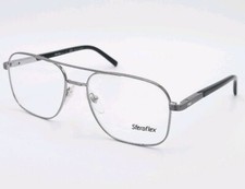 Sferoflex 2242 268 Aviator Gunmetal 55 17 Display Frame Only Eyeglasses 1893