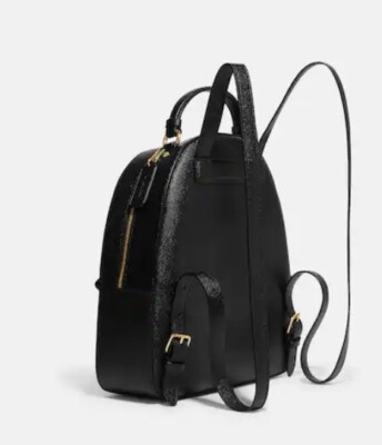 New w/Tags Coach Crossgrain Leather Jordyn Backpack GOLD  display picture 1