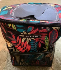 HOTOR Car Trash Can with Lid and Storage Pockets, 100% Leak-Proof Car Organizer