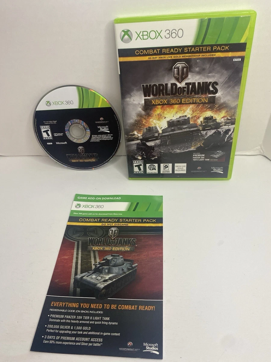 World of Tanks Microsoft Xbox 360 Video Games for sale - eBay