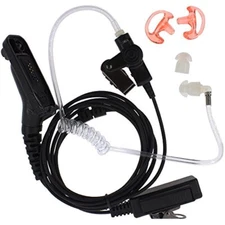 Earbud Audio Mic Surveillance Earpiece for 2 Way Radio Mototrbo Xpr6300 Xpr6580