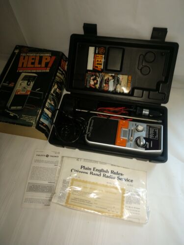 Vintage NOS GE Full Power 40 Channel 2-Way CB Radio System 3-5900 - Picture 3 of 12