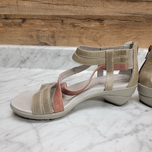 Merrell Sandals Womens Sz 8 Zip Up Strappy Sandals Heels J55382 - Picture 5 of 11