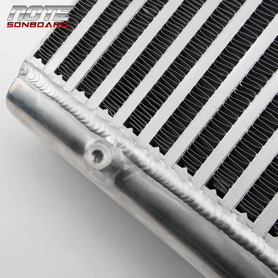 Twin Turbo Dual Side Mount Aluminum Intercoolers Fit For 90-96 NISSAN 300Zx Foto 3 de 4