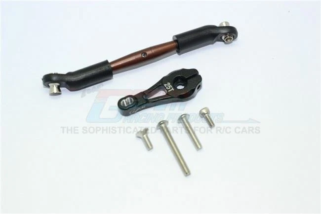 GPM TRX416025ST ALU SERVO HORN W/ STEERING LINK FOR TRAXXAS 1/10 4WD TRX-4 TRX-6 - Image 2 of 4