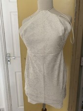 Topshop Stunning Ivory  Lace Bodycon Dress Womens Size 6 BNWT