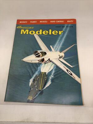 American Modeler Magazine August 1958
