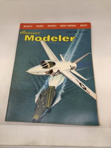 American Modeler Magazine August 1958 - Photo 1/5