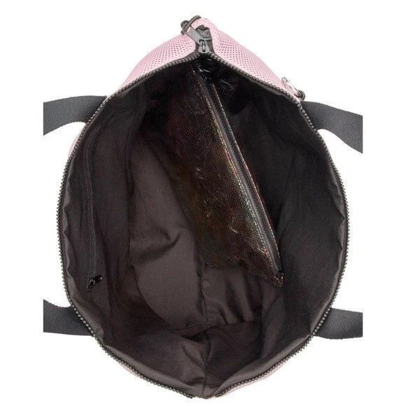 Ideology Womens Mesh Faux Trim Tote With Pouch Pinkmulti Handbag - Image 2 of 4