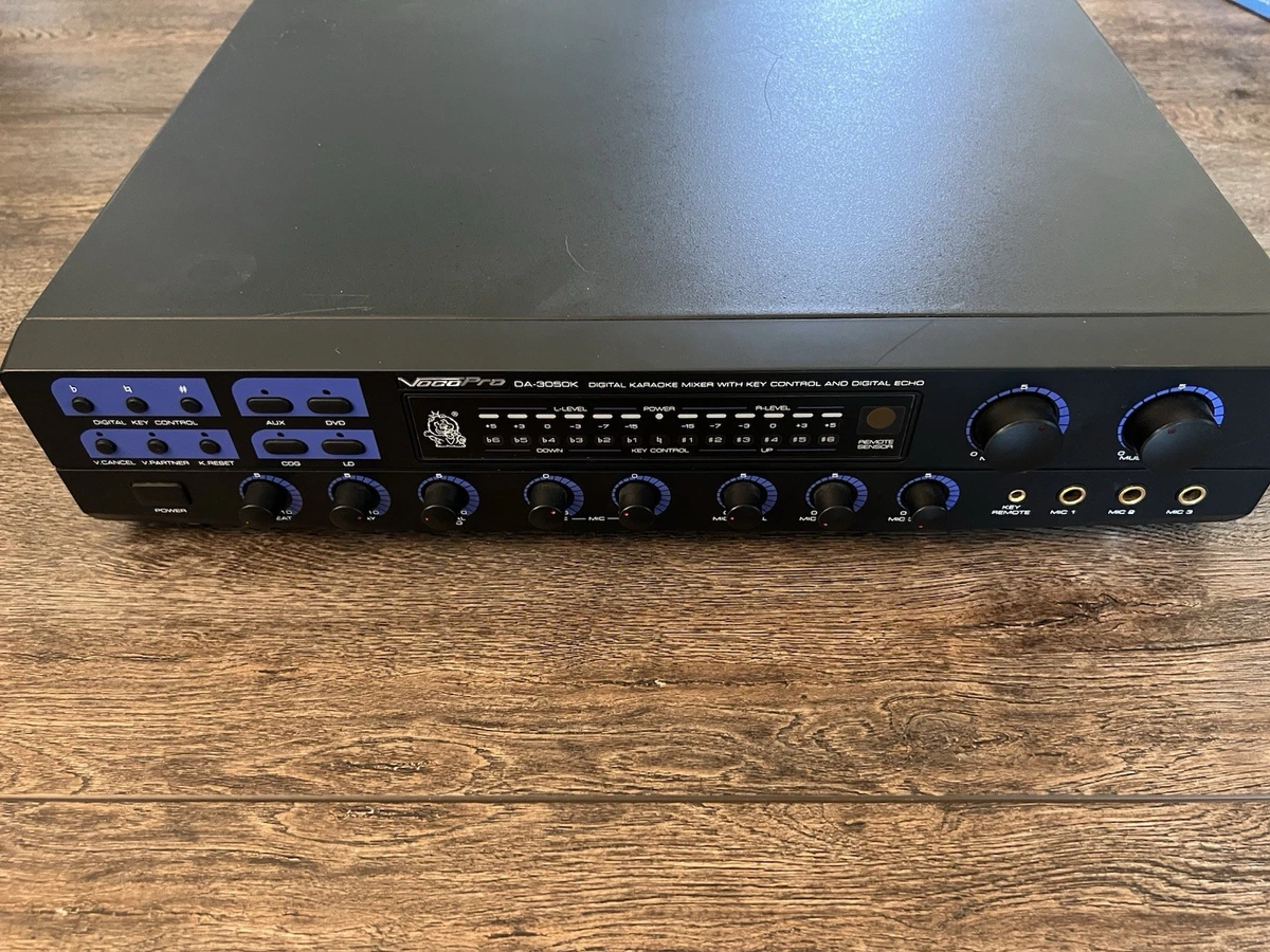 Mélangeur Sonore Professionnel USB 4 voies avec égaliseur et affichage