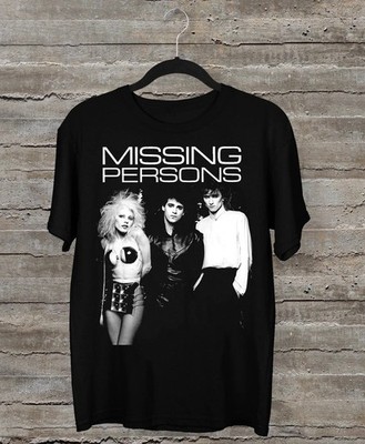 New Missing Persons Member Collection Black All Size Gift Shirt CO189