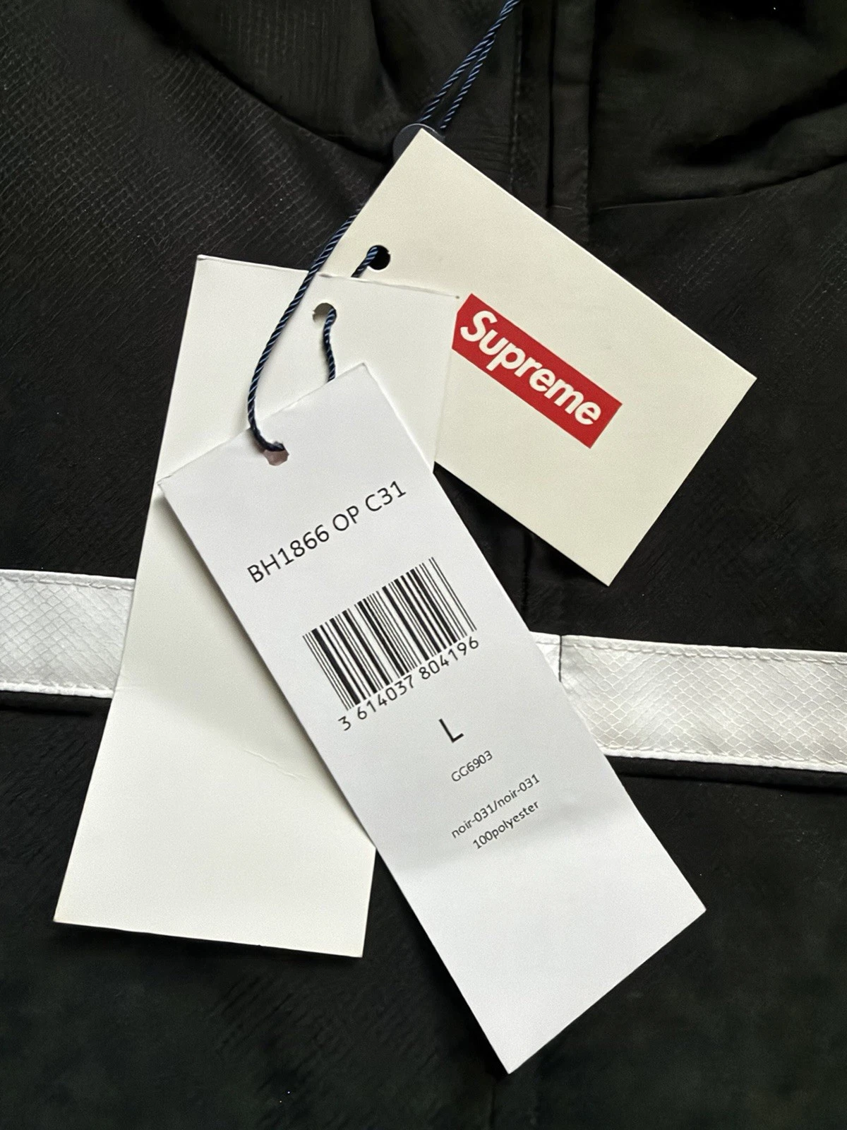 Supreme x LACOSTE Puffy Half Zip Pullover Coat Large image 5