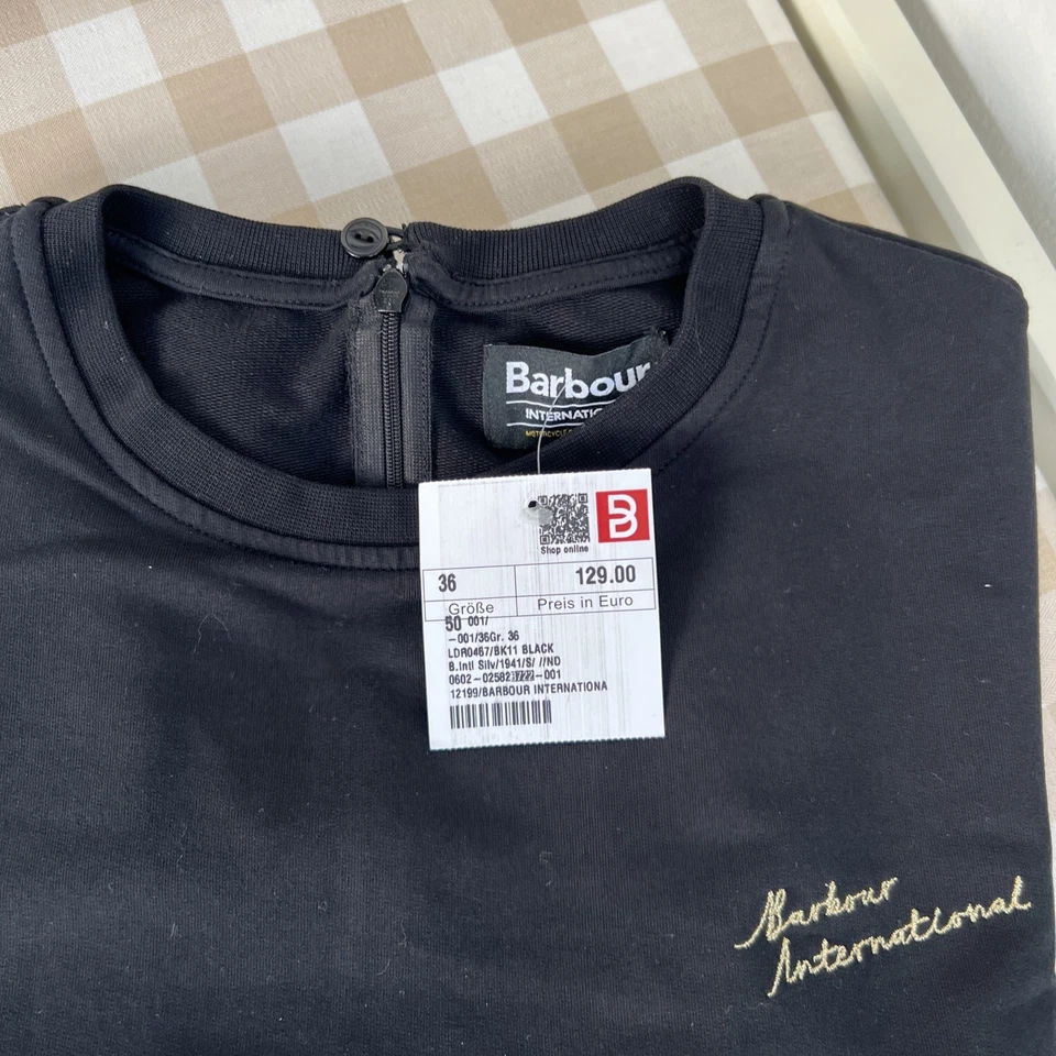 Barbour International Jumpsuit/Overall Sweat Gr. 36/38 NEU m Ett.€129 schwarz - Bild 2 von 4