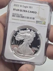 New Listing2025-W Proof $1 American Silver Eagle NGC PF69UC Brown Label
