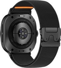 Soft Stretchy Nylon Strap Compatible with Samsung Galaxy Watch Ultra 47mm