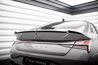 Maxton Design Heckspoiler Lippe Passend FüR Hyundai Elantra Mk7 Schwarz Hochglan