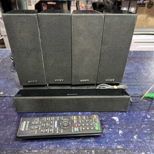 Sony Surround Sound Speaker System 5 pcs Black SS-TSB101 SS-CTB101